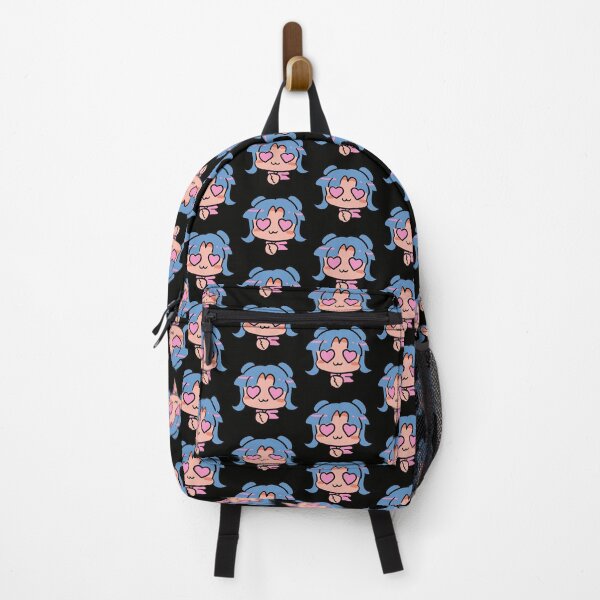 Item preview, anime character with blue hair in love designed and sold by marushanshop.