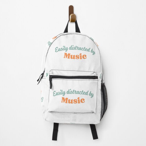 Item preview, Easily Distracted by Music Funny Music Lover Shirt | Cool Gift for Musicians, Band Fans, Concert Goers & Music Enthusiasts designed and sold by Fashion Art Gifts ⭐⭐⭐⭐⭐.
