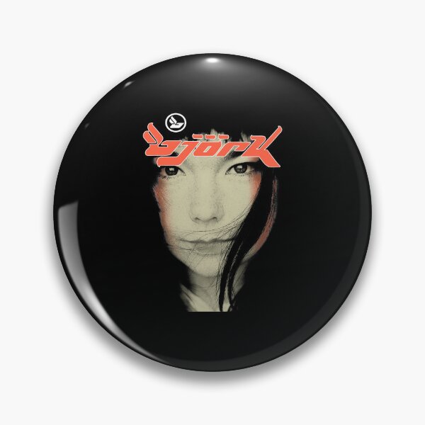 Item preview, Bjork Homogenic Vintage Face Photograph Logo (Orange) Essential designed and sold by couplefate.
