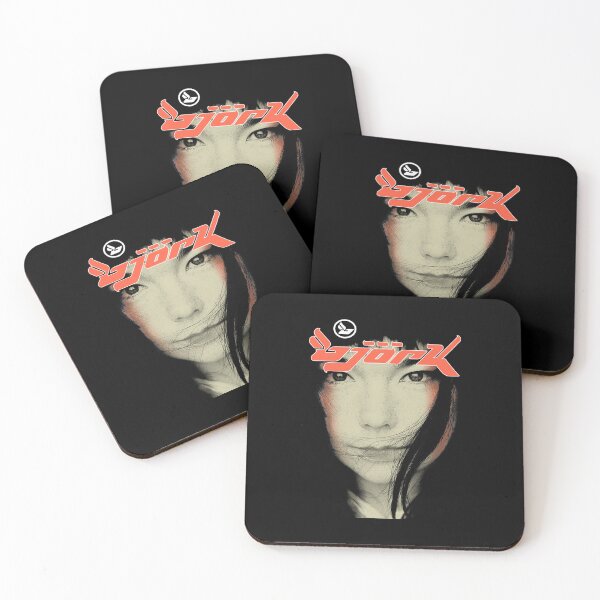 Item preview, Bjork Homogenic Vintage Face Photograph Logo (Orange) Essential designed and sold by couplefate.