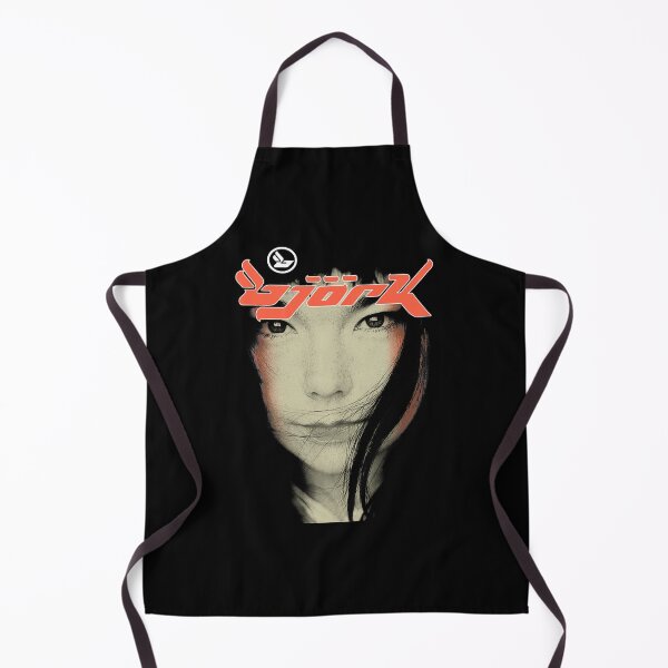 Item preview, Bjork Homogenic Vintage Face Photograph Logo (Orange) Essential designed and sold by couplefate.