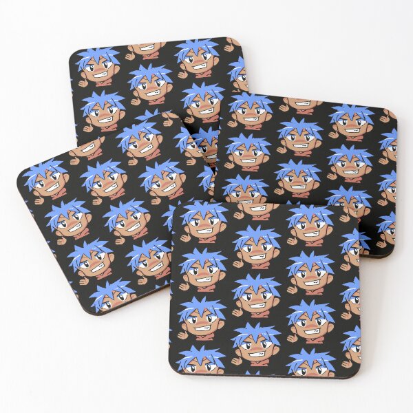 Item preview, Happy blue haired anime character designed and sold by marushanshop.