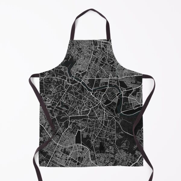 Item preview, Lucknow City Map of Uttar Pradesh, India - Dark designed and sold by deMAP.
