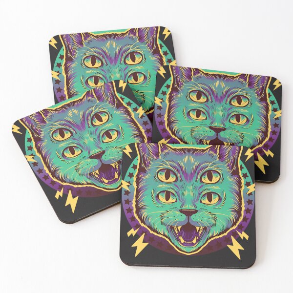 Item preview, 4 Eye Cat designed and sold by DelSchmitt.