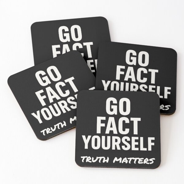 Item preview, Go Fact Yourself Science Matters Truth Fact Checking designed and sold by NightWisdom.