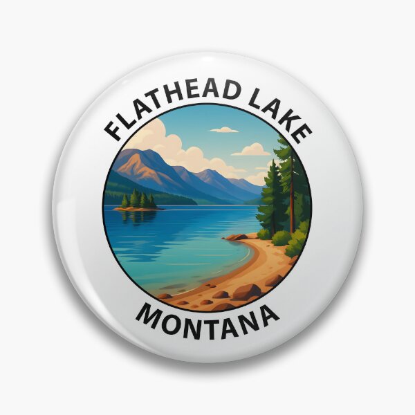Item preview, Flathead Lake – Montana USA designed and sold by inkNext.