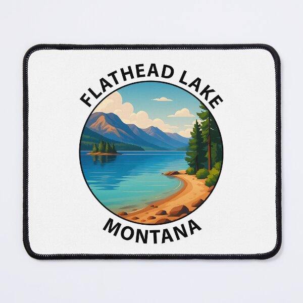 Item preview, Flathead Lake – Montana USA designed and sold by inkNext.