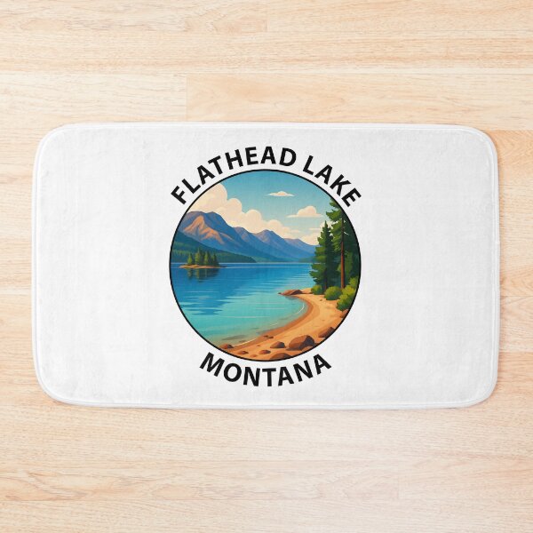 Item preview, Flathead Lake – Montana USA designed and sold by inkNext.