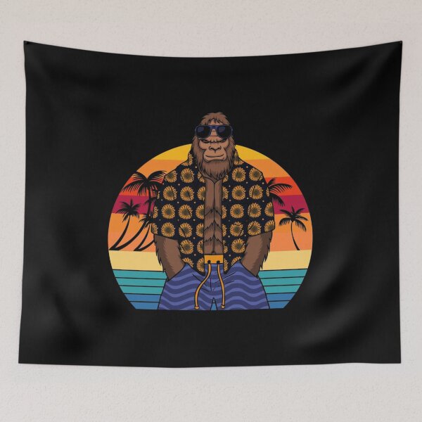Item preview, Bigfoot Summer Vibes | Retro Outdoor Adventure Design designed and sold by Michael Adebiyi .