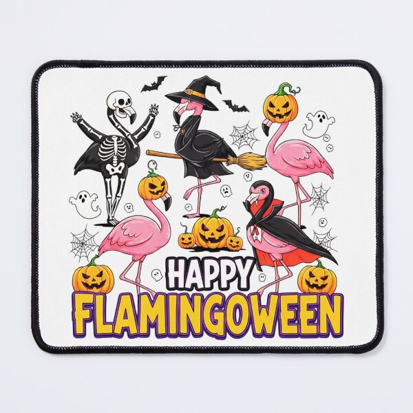 Item preview, Happy Flamingoween, Funny Flamingo Halloween Costume Design designed and sold by Teetreasure2.