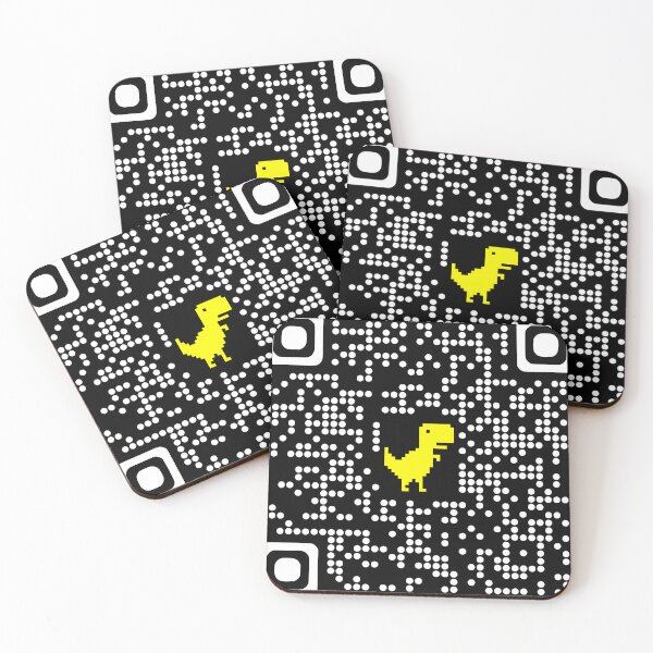 Item preview, Pixel dinosaur in digital code designed and sold by Mike Kiev art.