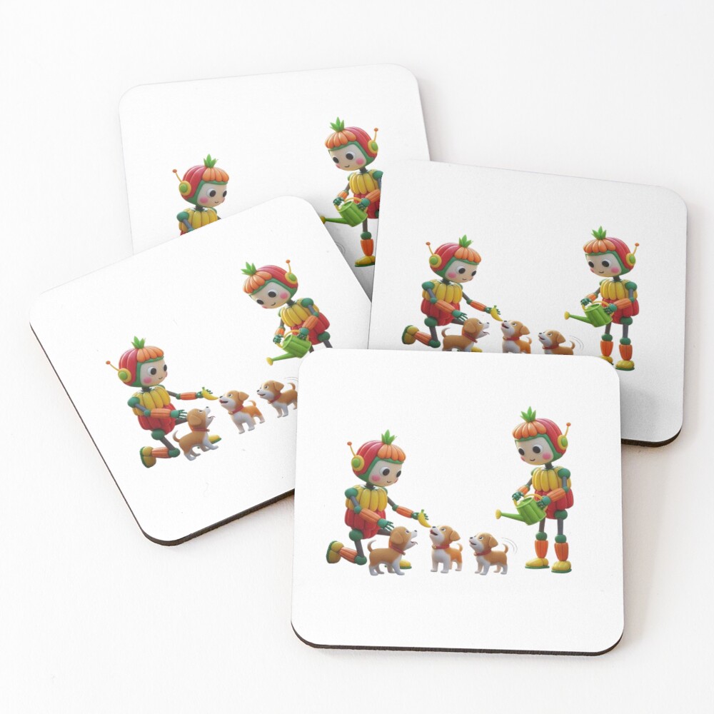 Item preview, Coasters (Set of 4) designed and sold by Runglavan.