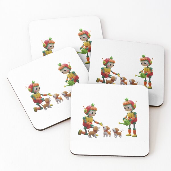 Item preview, fruit robot designed and sold by PP&RAINBOW SHOP.