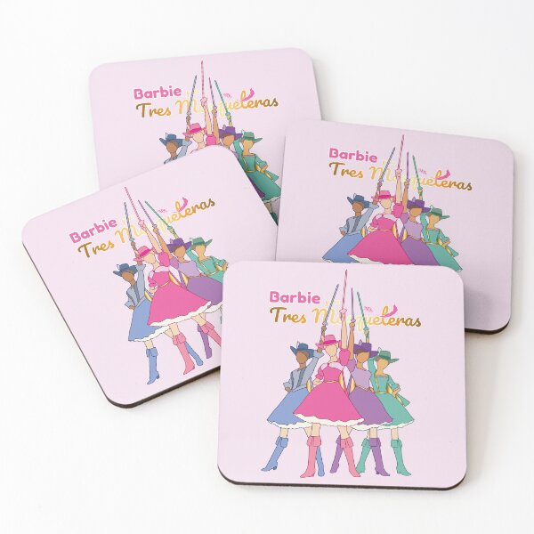 Item preview, Silhouette design inspired by Barbie and the Three Musketeers designed and sold by mbs-desing.
