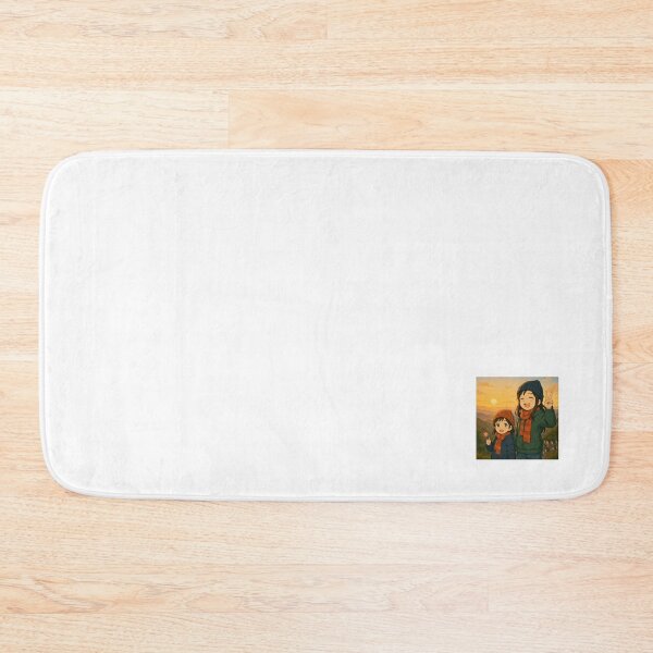 Item preview, Sisters Watching Sunrise at Doi Inthanon – Cute Anime Thailand Travel Art designed and sold by konthai.familyart.