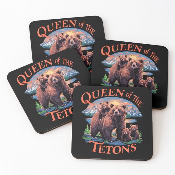Item preview, Grizzly 399 Bear Lovers Queen Of The Tetons National Park designed and sold by brntcoff1.