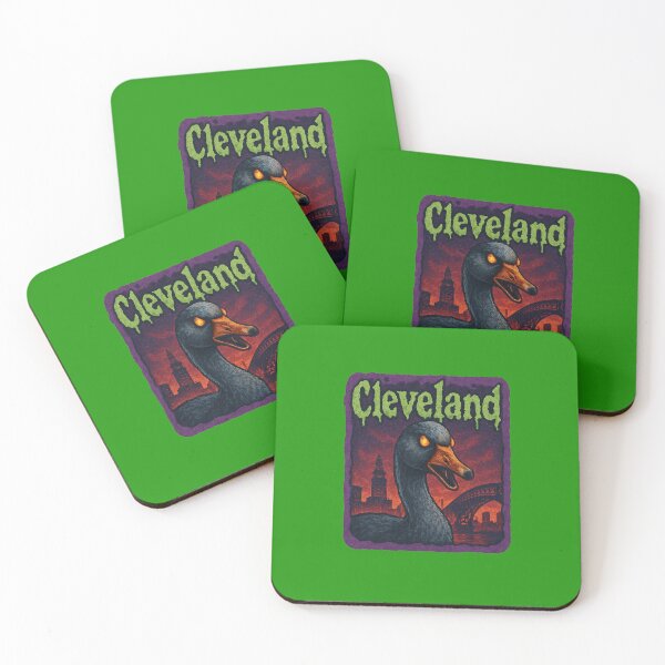 Item preview, Cleveland Ohio designed and sold by Broken Antler Designs .
