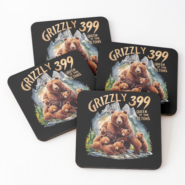 Item preview, Grizzly 399 Bear Lovers Queen Of The Tetons National Park designed and sold by brntcoff1.