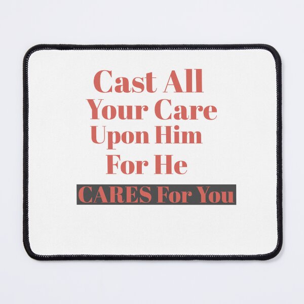 Item preview, Cast All Your Care Upon Him T-Shirt | 1 Peter 5:7 Christian Tee designed and sold by snappysloganco.