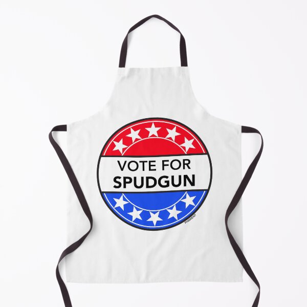 Item preview, VOTE FOR SPUDGUN (BOTTOM TV LEGEND) designed and sold by phigment-art.