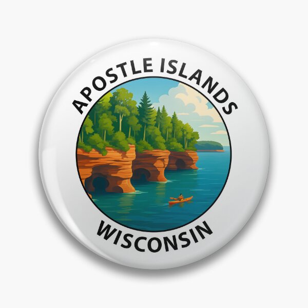 Artikelvorschau, Apostelinseln – Wisconsin USA entworfen und verkauft von inkNext.