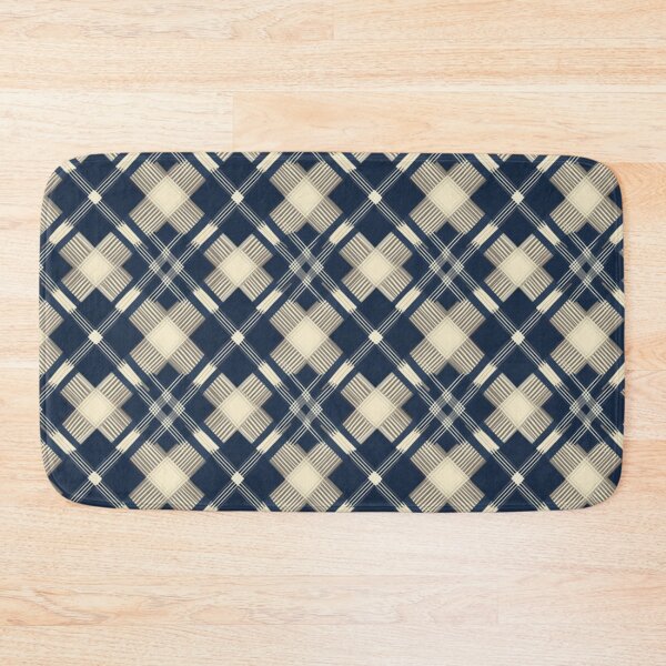 Item preview, Creamy Coast Plaid Pattern designed and sold by GuildedDawn.