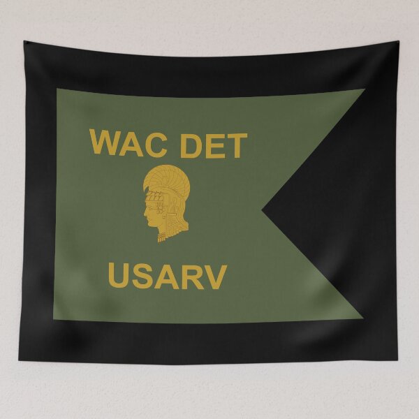 Aperçu de l'œuvre Armée - Guidon - WAC DET - USARV créée et vendue par Military Insignia Products.