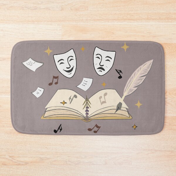 Item preview, Authorship and creativity: book, masks, pen and lavender bookmark designed and sold by CheriTanya.