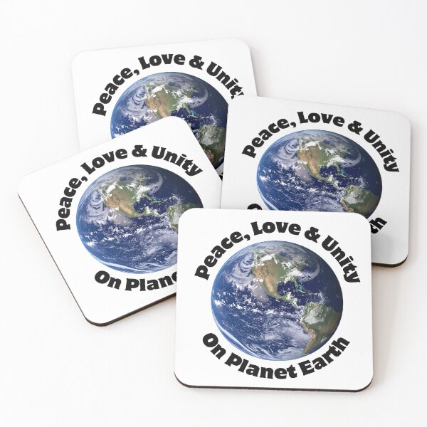Item preview, Peace, Love & Unity On Planet Earth designed and sold by MPH-Design.