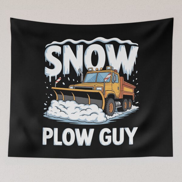 Item preview, Snow Plow Guy Snow Plow Snowplow Truck designed and sold by CookWorldLaughs.