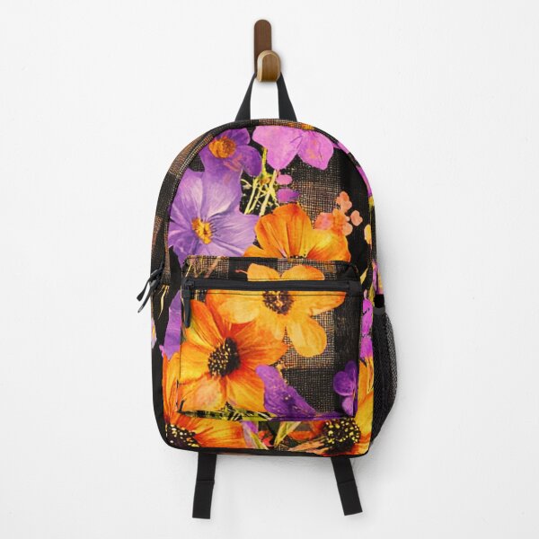 Item preview, Autumn Blooms on Buffalo Plaid designed and sold by whitedove457.