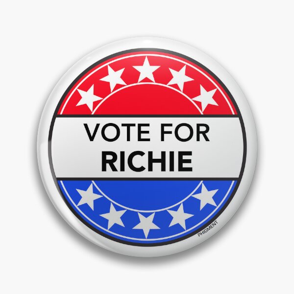 Item preview, VOTE FOR RICHIE (BOTTOM TV LEGEND) designed and sold by phigment-art.