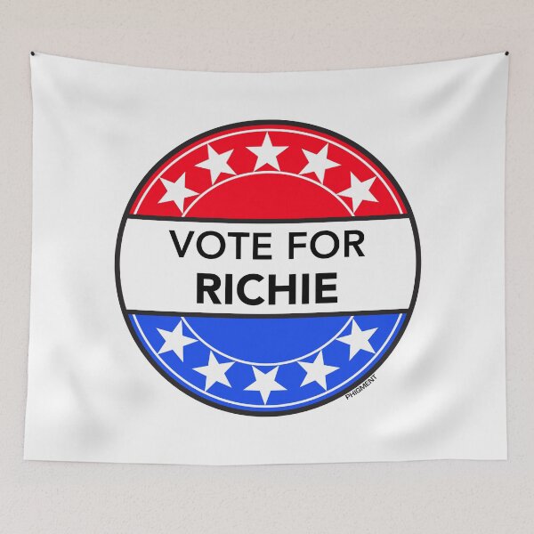 Item preview, VOTE FOR RICHIE (BOTTOM TV LEGEND) designed and sold by phigment-art.