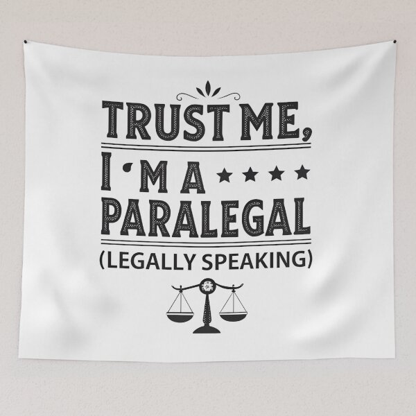 Item preview, Trust Me I’m a Paralegal – Funny Legal Assistant Quote for Lawyers & Law Students designed and sold by VividOrganica.