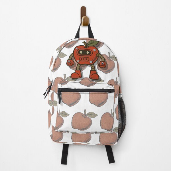 Item preview, Robot Apple: Fruit with circuits and a retro attitude designed and sold by DataPixelRenzo.