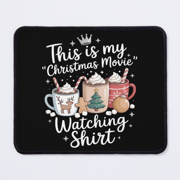 Item preview, This Is My Christmas Movie Watching Family Matching designed and sold by CookWorldLaughs.