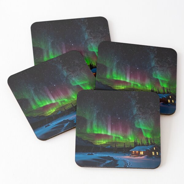 Item preview, Lights at the Arctic Circle designed and sold by PixelParadies.