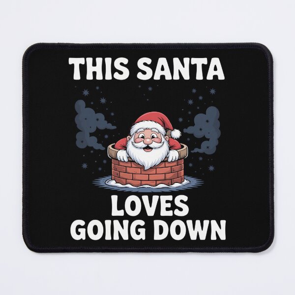 Item preview, This Santa Loves Going Down Funny Christmas Adult Humor designed and sold by CookWorldLaughs.