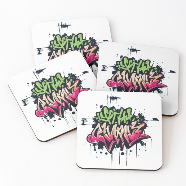 Artikelvorschau, Dynamisches Textdesign im Graffiti-Stil entworfen und verkauft von MOKAYAD.