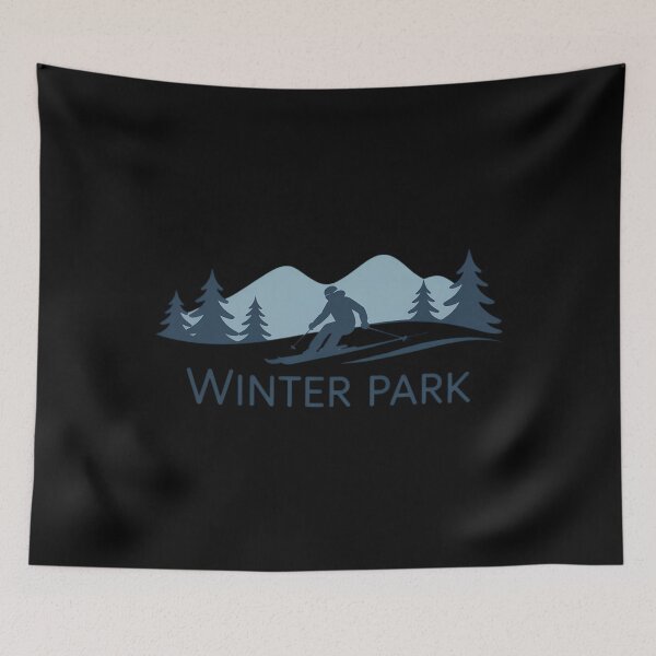 Item preview, Winter Park Colorado Ski Resort Mountains designed and sold by CookWorldLaughs.