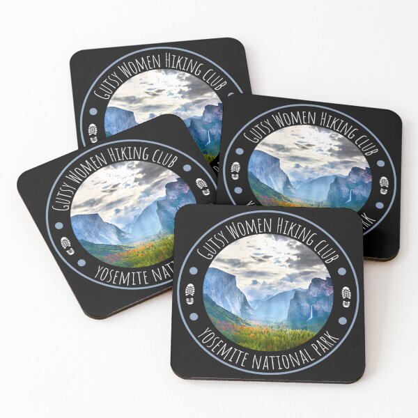 Item preview, Gutsy Women Hiking Club Yosemite National Park designed and sold by brntcoff1.