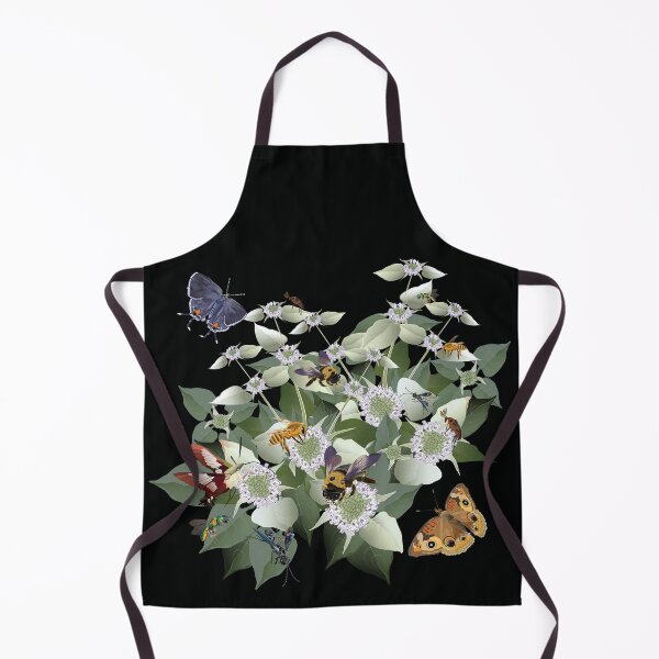 Item preview, Mountain Mint with Honey Bees and Pollinators designed and sold by Jedi-Artist.