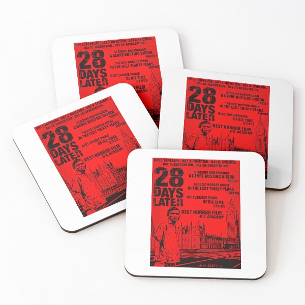 Item preview, 28 DAYS LATER ACCOLADES PRINT RAGE RED designed and sold by Campbell0395.