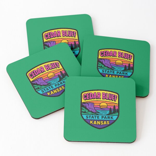 Item preview, Cedar Bluff State Park designed and sold by Broken Antler Designs .