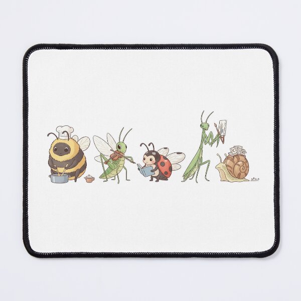 Item preview, Cute Insect Squad and their Hobbies designed and sold by KPrintGraphix.