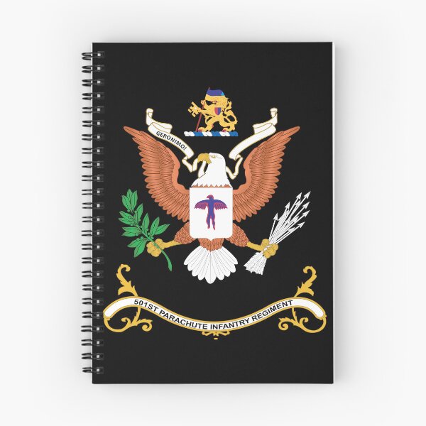 Item preview, Army - Regimental Colors - 501st Parachute Infantry Regiment  - GERONIMO! X 300 designed and sold by Military Insignia Products.