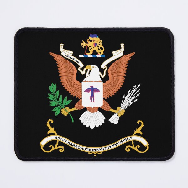 Item preview, Army - Regimental Colors - 501st Parachute Infantry Regiment - GERONIMO! X 300 designed and sold by Military Insignia Products.