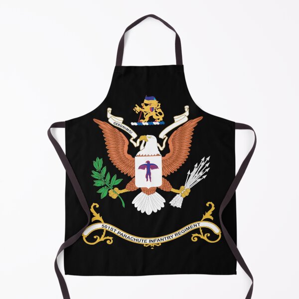 Item preview, Army - Regimental Colors - 501st Parachute Infantry Regiment - GERONIMO! X 300 designed and sold by Military Insignia Products.