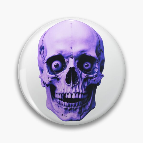 Item preview, Bloodshot Eyed Skull For Creepy Halloween Energy designed and sold by e-camelleone.