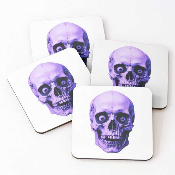 Item preview, Bloodshot Eyed Skull For Creepy Halloween Energy designed and sold by e-camelleone.